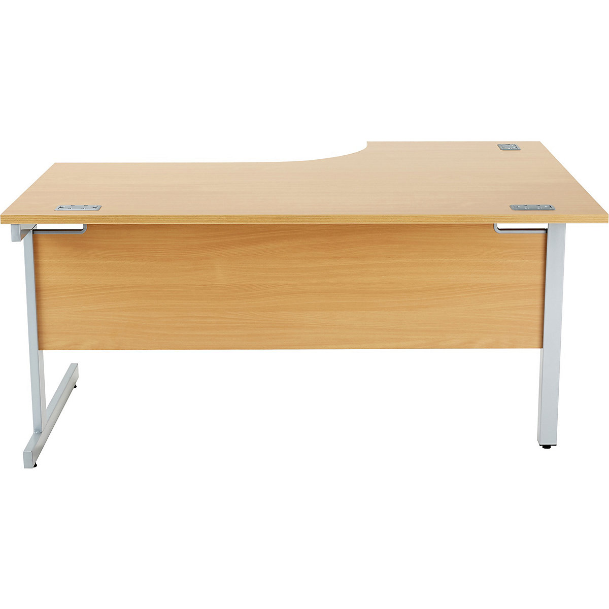 Commerce II Ergonomic Desks With Desk High Pedestal (Product illustration 4)-3