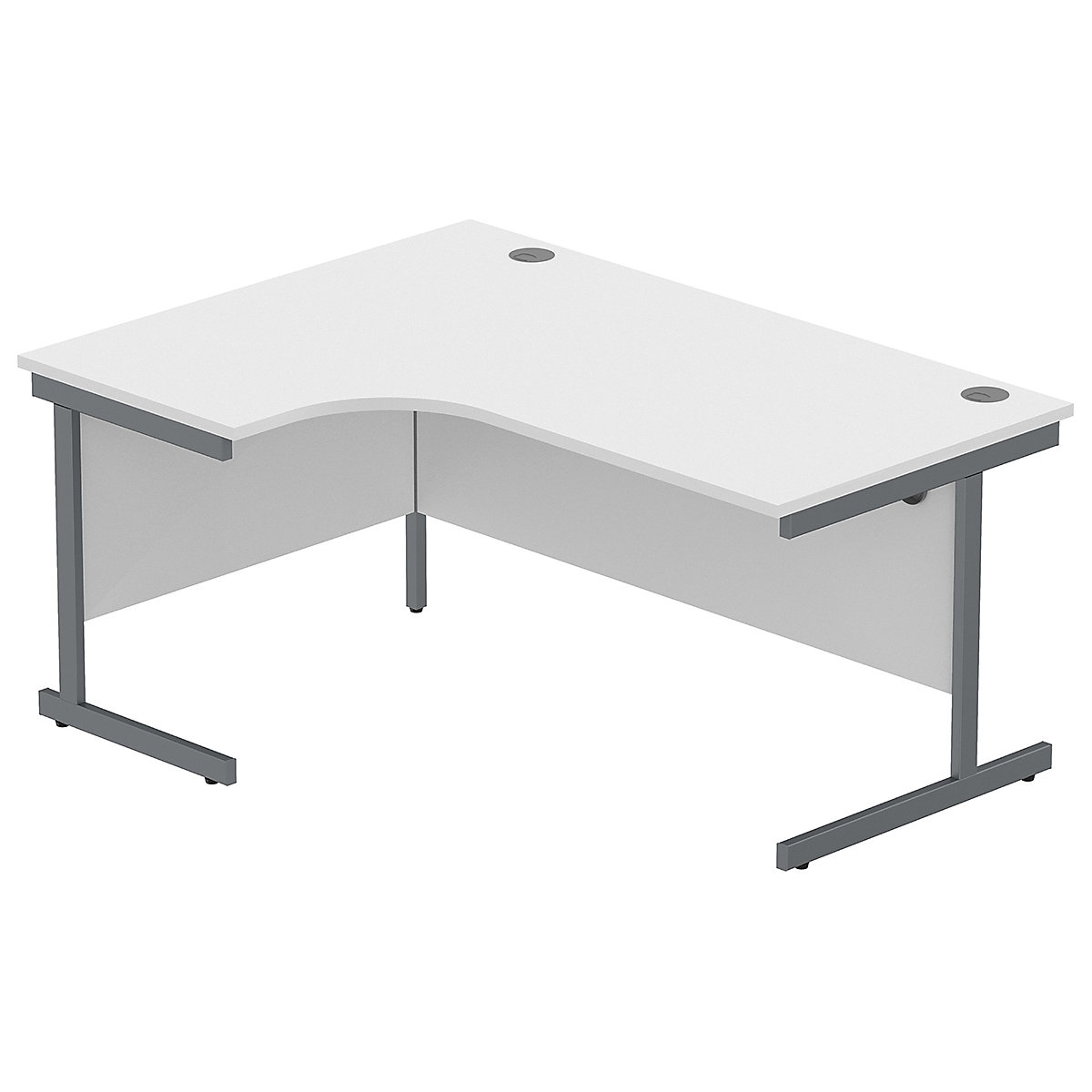 Konnexion K1 Ergonomic Cantilever Corner Office Desks