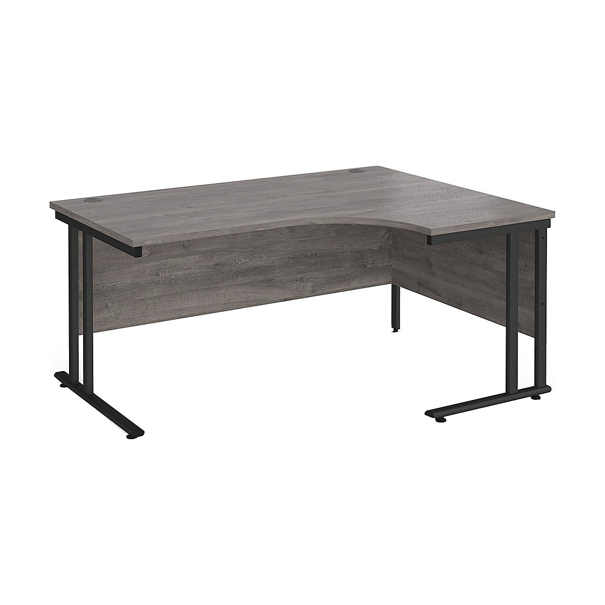 Stellar Ergonomic Desks, Stellar Ergonomic Desks, Stellar Ergonomic Desks 725h x 1400w x 1200d mm | White | Next Day | White Legs | Right Hand-0