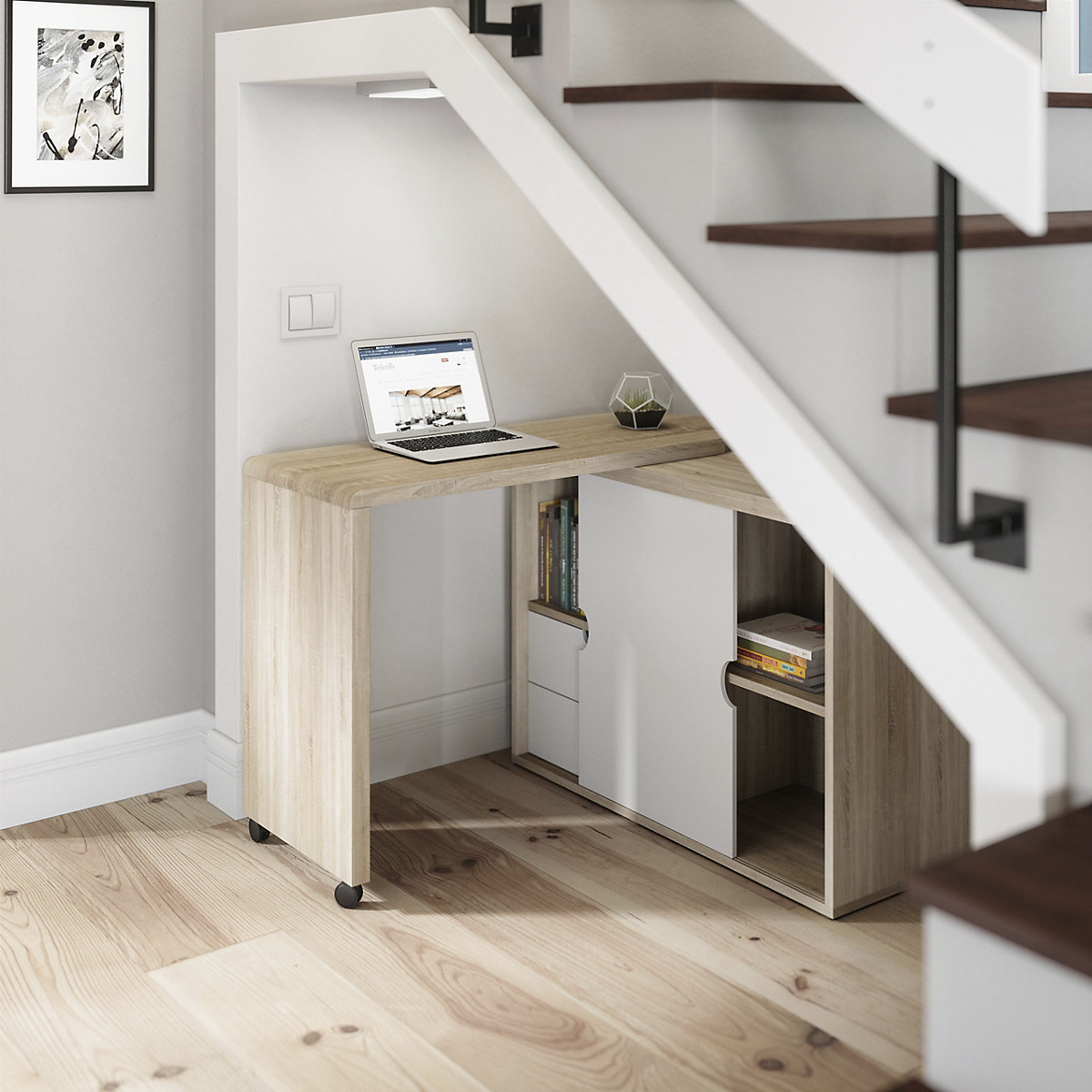 Link Home Office Desk (Product illustration 2)-1