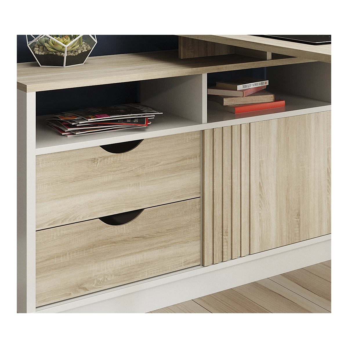 Twist Home Office Desk (Product illustration 3)-2