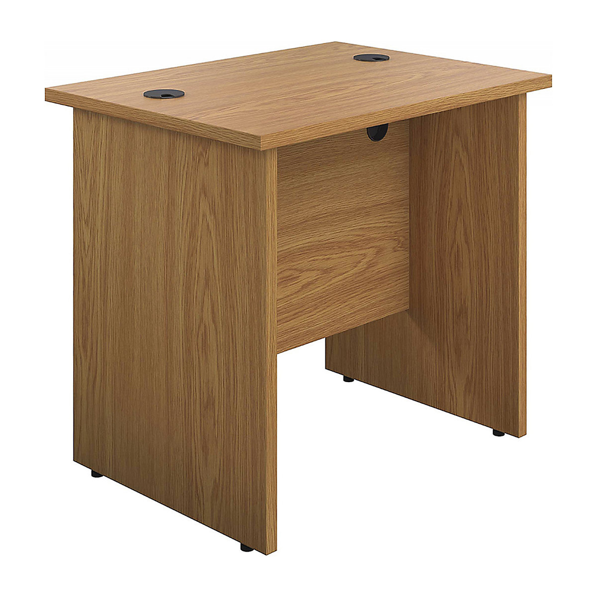 Commerce II Compact Panel End Rectangular Office Desks, Commerce II Compact Panel End Rectangular Office Desks, Commerce II Compact Panel End Rectangular Office Desks 730h x 1200w x 600d mm | Oak | Next Day Delivery-0