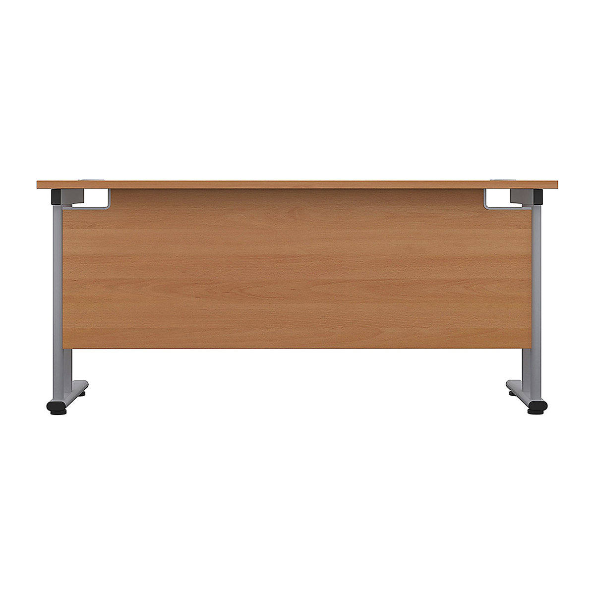Commerce II Deluxe Compact Rectangular Desk (Product illustration 3)-2