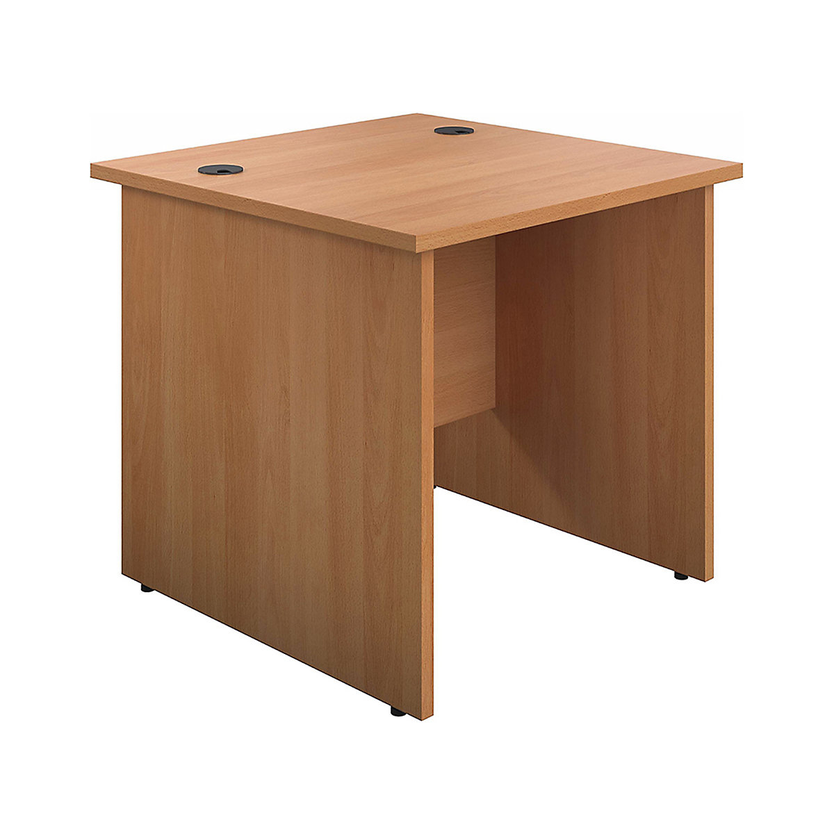 Commerce II Panel End Rectangular Office Desks, Commerce II Panel End Rectangular Office Desks, Commerce II Panel End Rectangular Office Desks 730h x 800w x 800d mm | Beech | Next Day Delivery-1