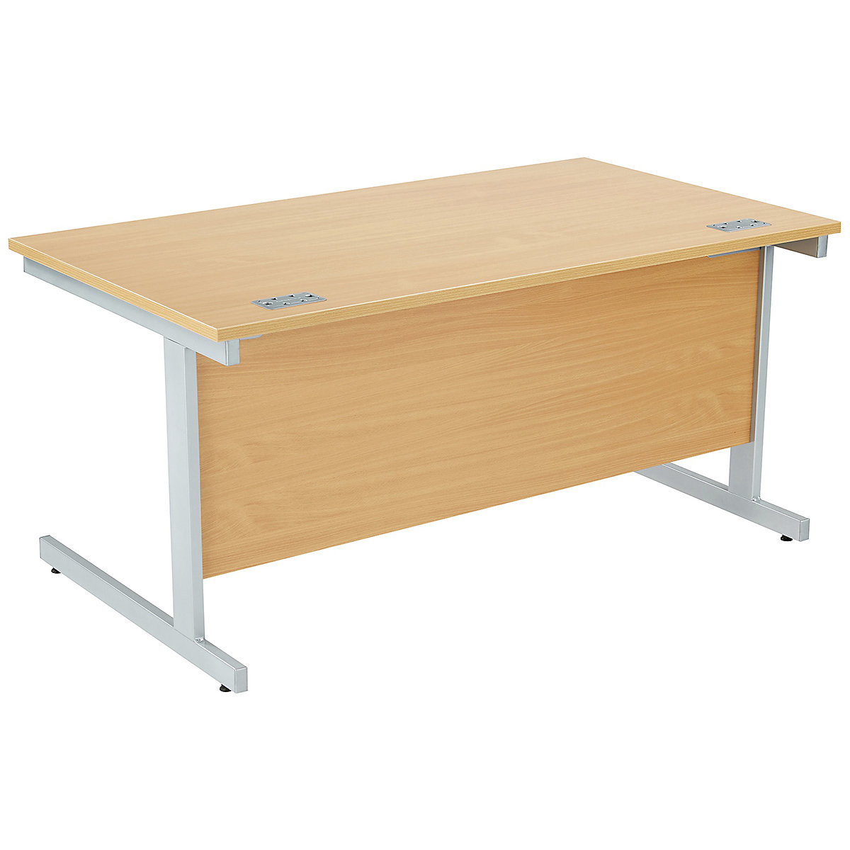 Commerce II Rectangular Desks With Mobile Pedestal (Product illustration 3)-2