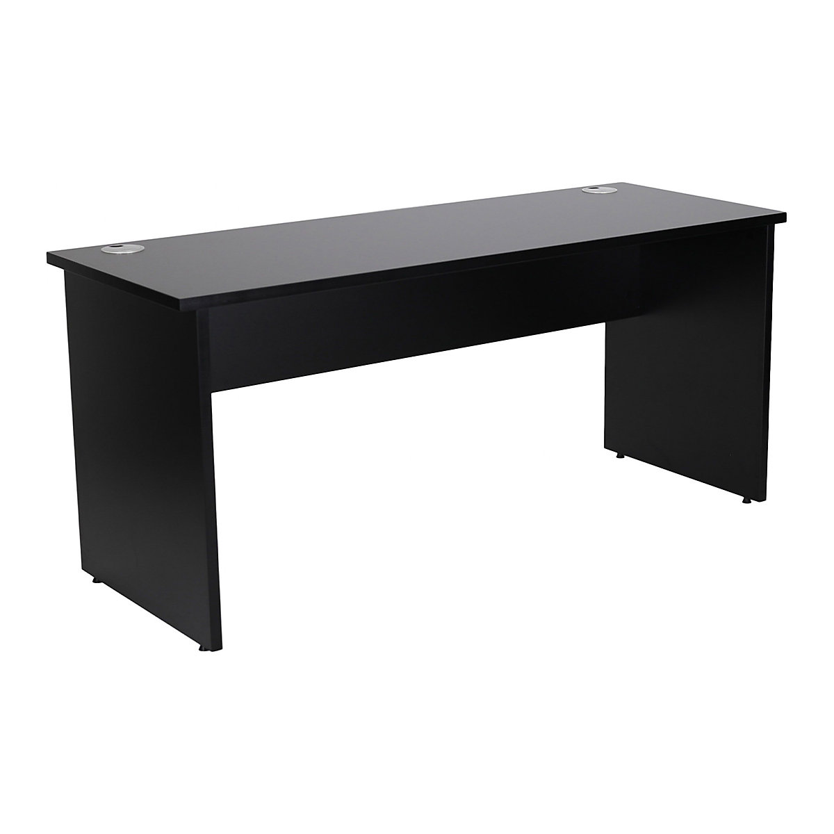 Karbon K2 Compact Office Desk - Rectangular Panel End (Product illustration 5)-4