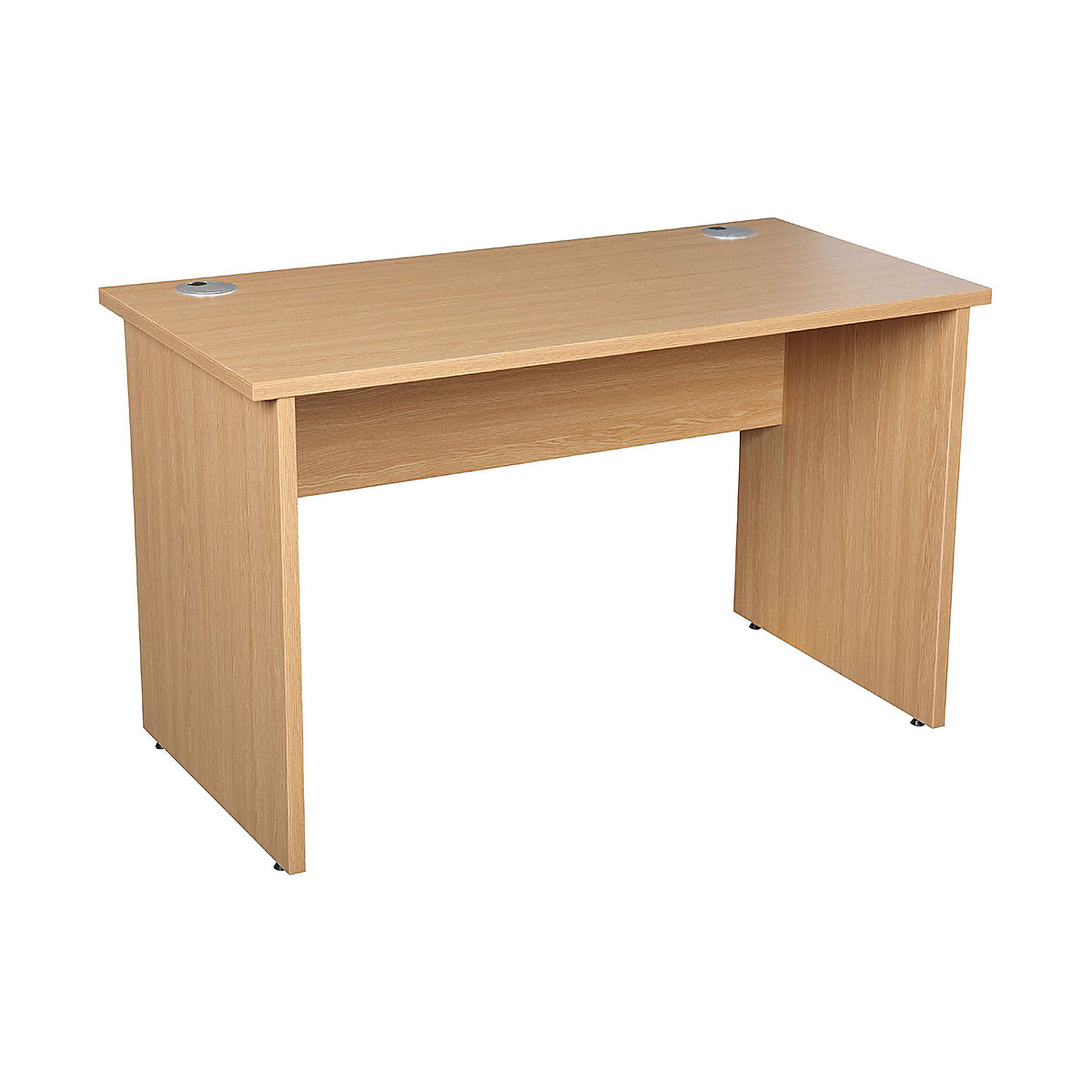 Karbon K2 Compact Office Desk - Rectangular Panel End (Product illustration 4)-3