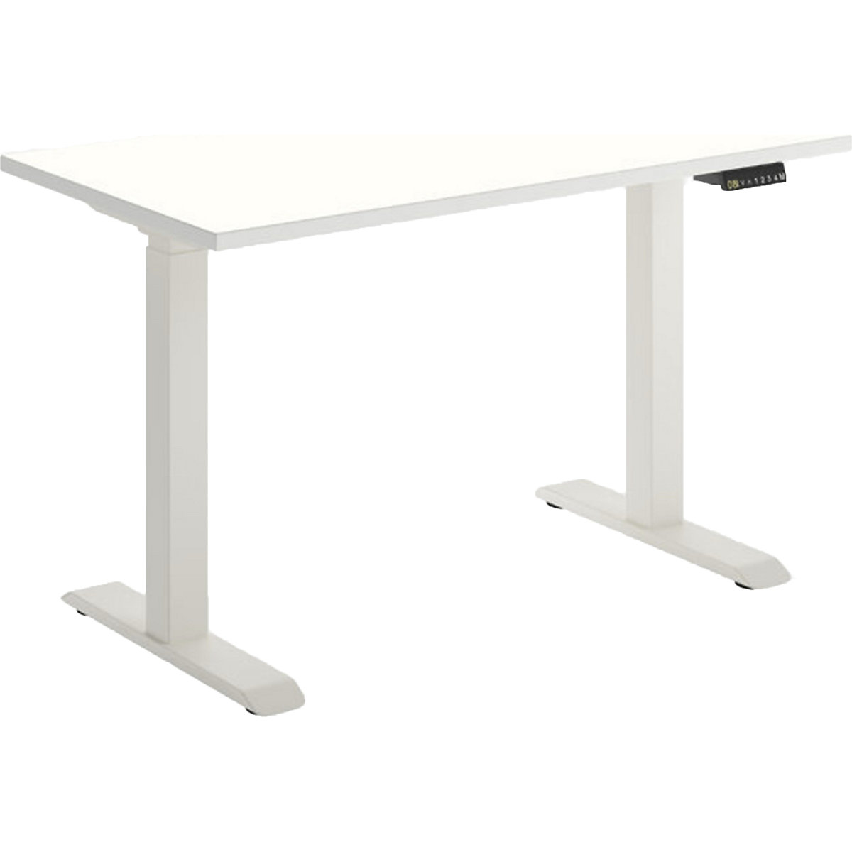 Bisley Square Frame Height Adjustable Sit-Stand Office Desk