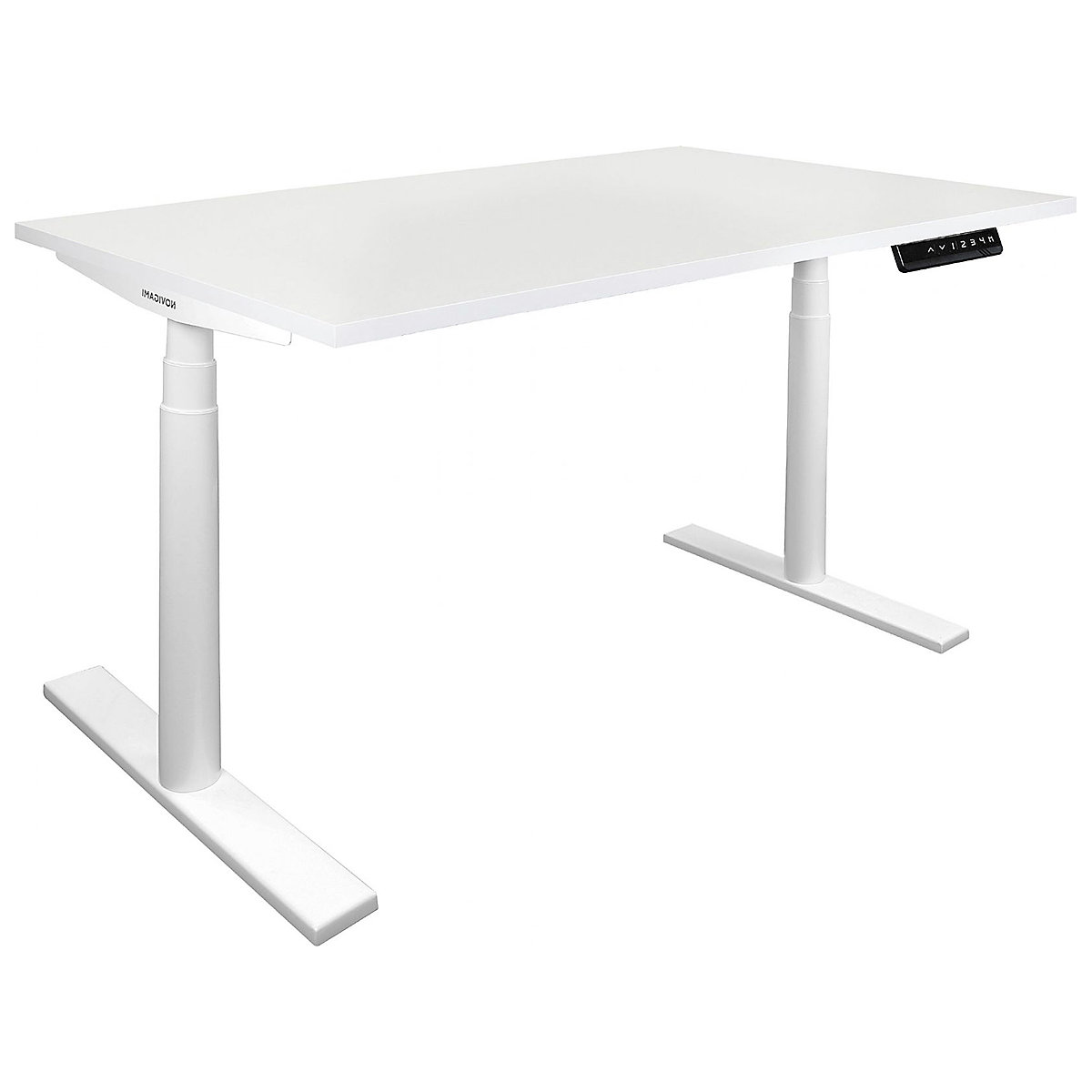 Novigami Josi Sit/Stand Office Desk - Electric Adjustable Desk, Novigami Josi Sit/Stand Office Desk - Electric Adjustable Desk, Novigami Josi Standing Desk - Electric Height Adjustable | 1400W x 800D x 625 - 1275H | Graphite | White-0