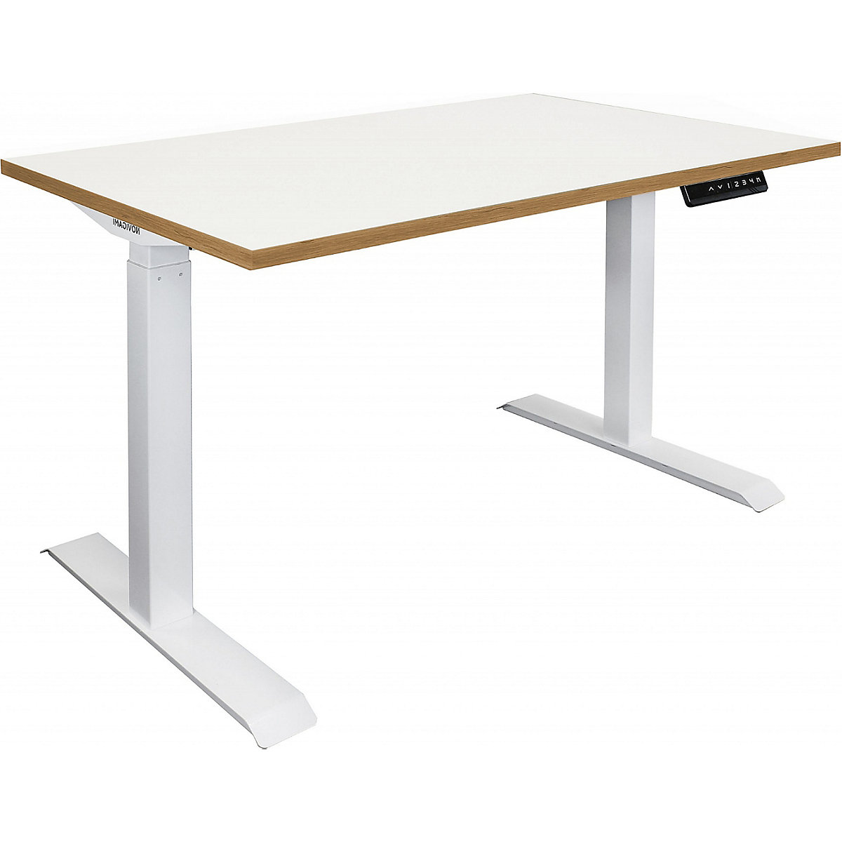 Novigami Ototo Sit-Stand Office Desk - Electric Height Adjustable Desk, Novigami Ototo Sit-Stand Office Desk - Electric Height Adjustable Desk, Novigami Ototo Sit-Stand Office Desk - Electric Height Adjustable Desk | 1200W x 800D x 745 - 1205H | White | White/Oak-2