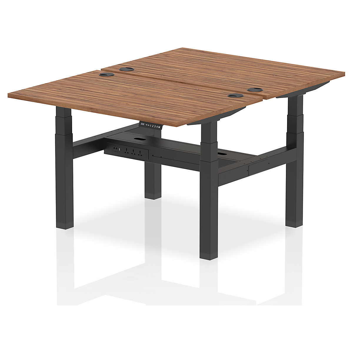 Air Back to Back Standing Desks With USB Ports