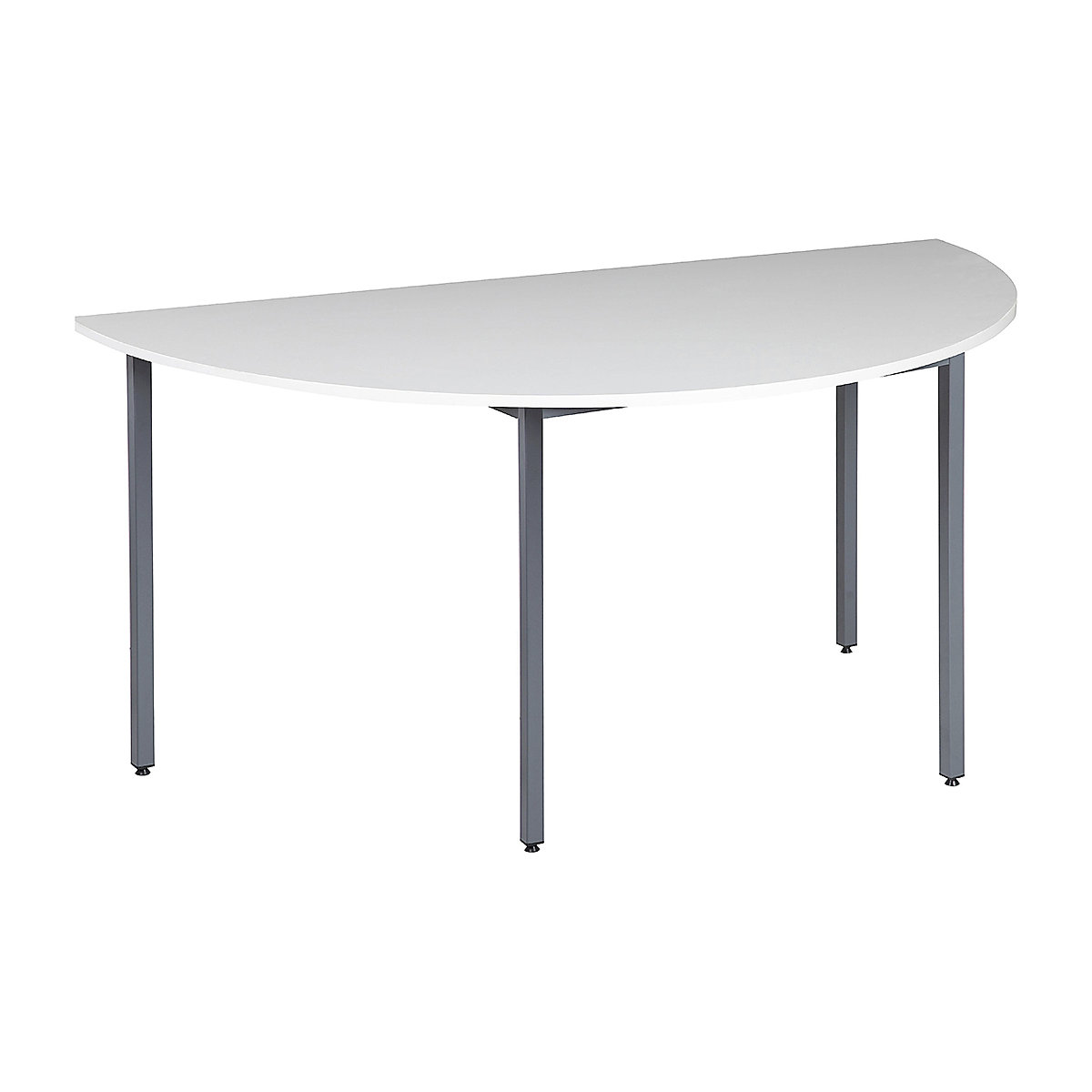 Karbon Semi Circular Flexi Tables, Karbon Semi Circular Flexi Tables, Karbon Semi Circular Flexi Tables 740h x 1600w x 800d mm | White-0