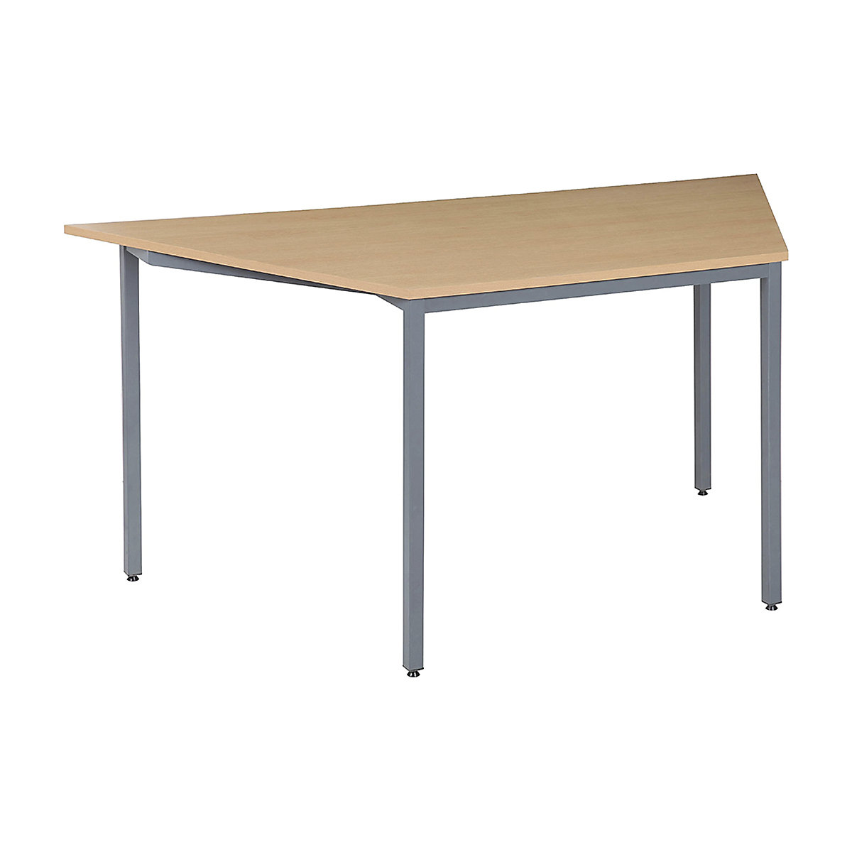 Karbon Trapezoidal Flexi Contemporary Table, Karbon Trapezoidal Flexi Contemporary Table, Karbon Trapezoidal Flexi Contemporary Table 740h x 1600w x 800d mm | Beech-0