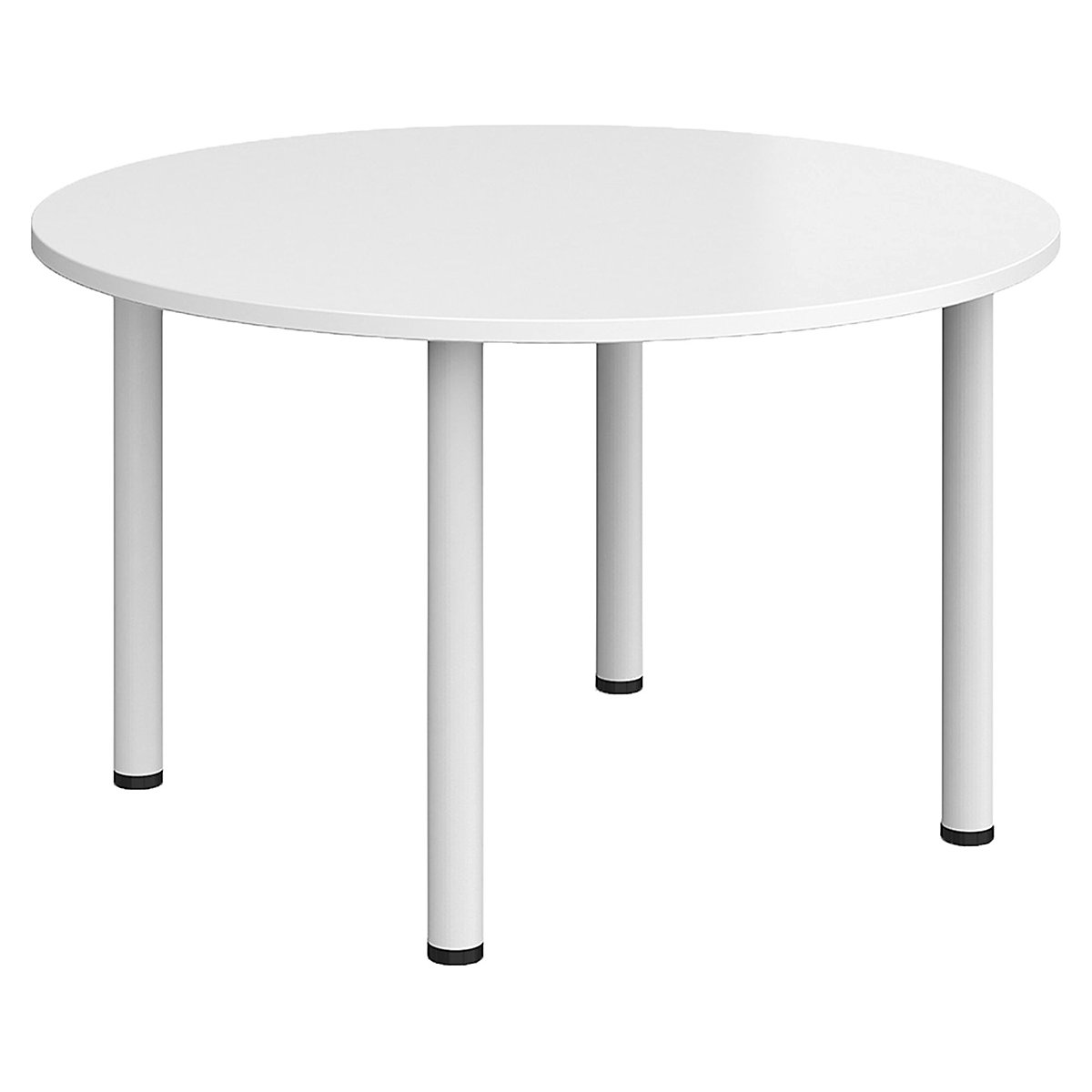 Unite II Round Tubular Leg Tables, Unite II Round Tubular Leg Tables, Unite II Round Tubular Leg Tables 725h x 1200Diaw mm | White | White-0