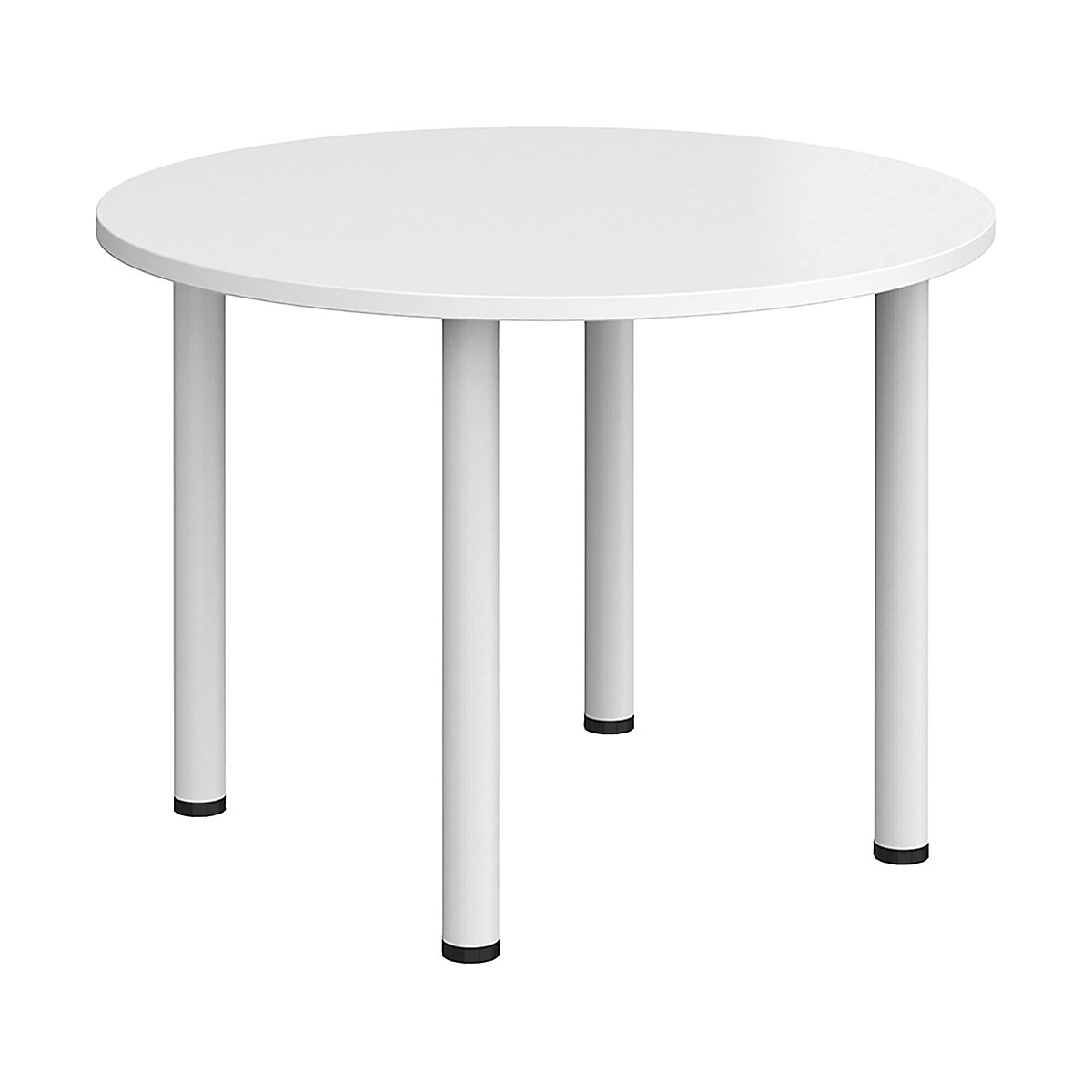 Unite II Round Tubular Leg Tables, Unite II Round Tubular Leg Tables, Unite II Round Tubular Leg Tables 725h x 1000Diaw mm | White | White-0
