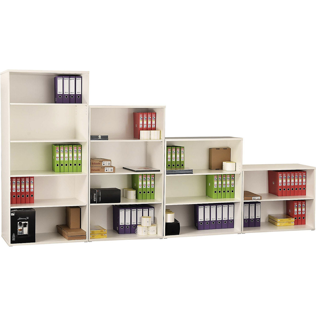 Karbon Large Volume Bookcases (Product illustration 5)-4