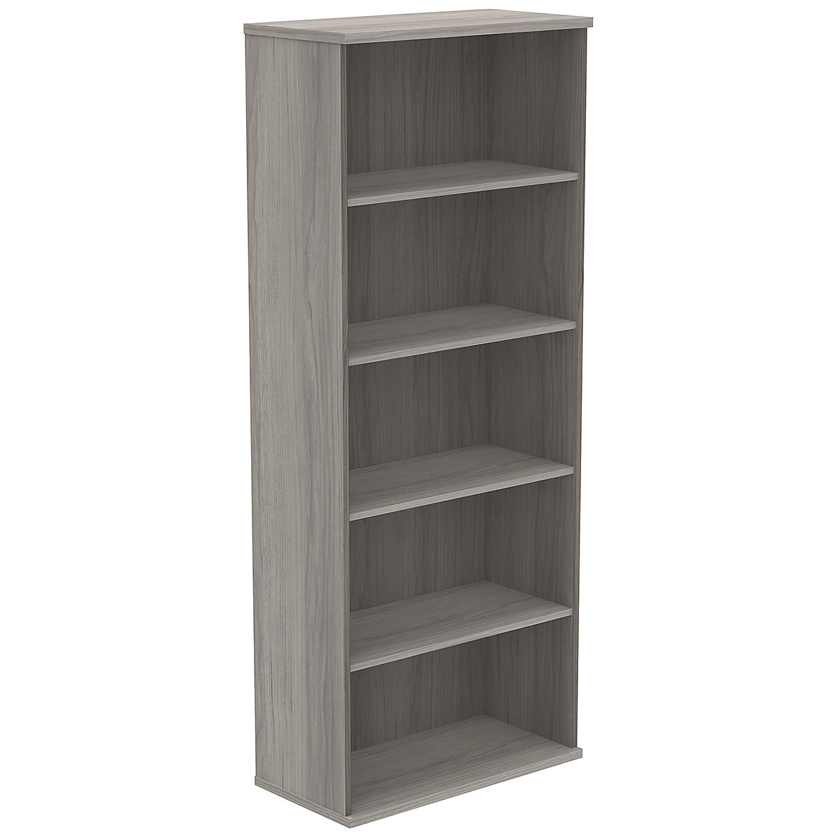 Konnexion Office Bookcases, Konnexion Office Bookcases, Konnexion Office Bookcases | 4 Shelf - 800W x 400D x 1980H | Alaskan Grey Oak | Next Day-6