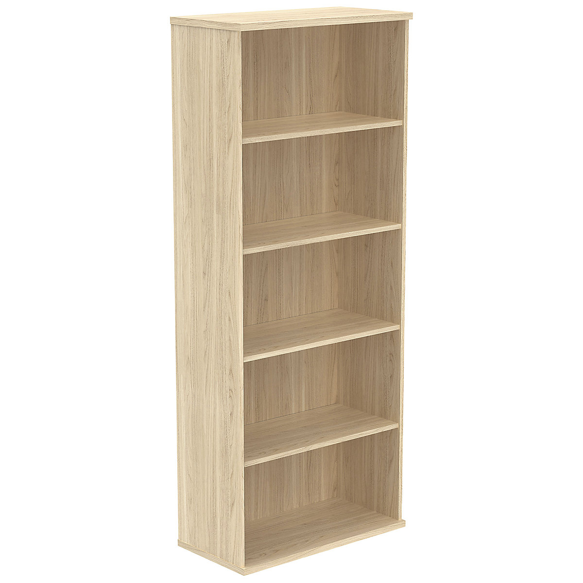 Konnexion Office Bookcases, Konnexion Office Bookcases, Konnexion Office Bookcases | 4 Shelf - 800W x 400D x 1980H | Canadian Oak | Next Day-1