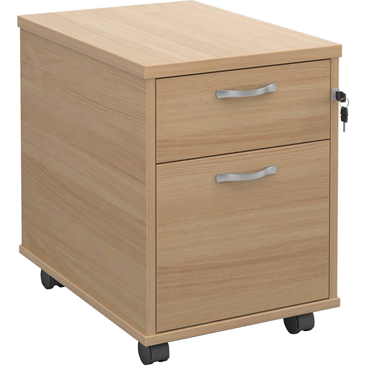 Integrate Mobile Pedestals, Integrate Mobile Pedestals, Integrate Mobile Pedestals 567h x 426w x 600d mm | White | Next Day | 2 Drawer-0