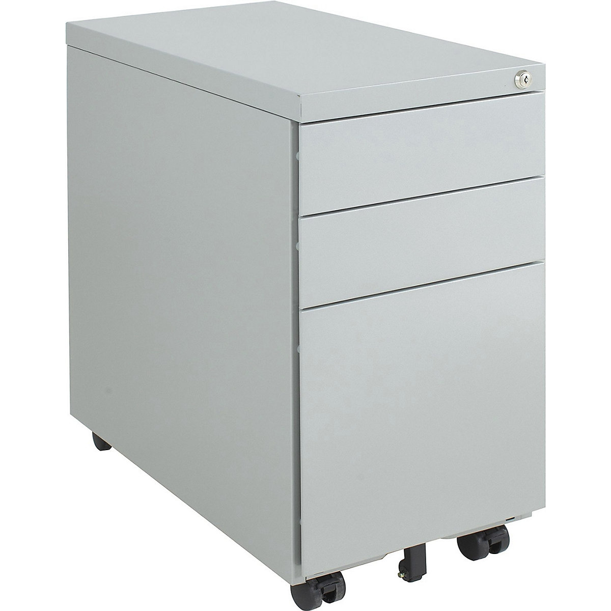 Karbon Steel Narrow Pedestals, Karbon Steel Narrow Pedestals, Karbon Steel Narrow Pedestals | 574h x 300w x 526d mm | Silver | Under Desk-1