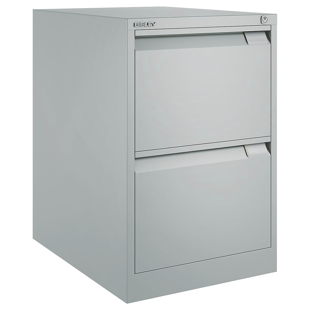 Bisley BS Filing Cabinets, Bisley BS Filing Cabinets, Bisley BS Filing Cabinets | 2 Drawer | Goose Grey-0