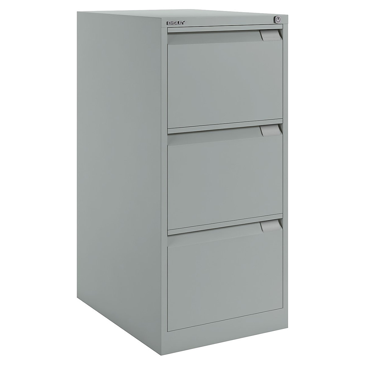 Bisley BS Filing Cabinets, Bisley BS Filing Cabinets, Bisley BS Filing Cabinets | 3 Drawer | Goose Grey-1
