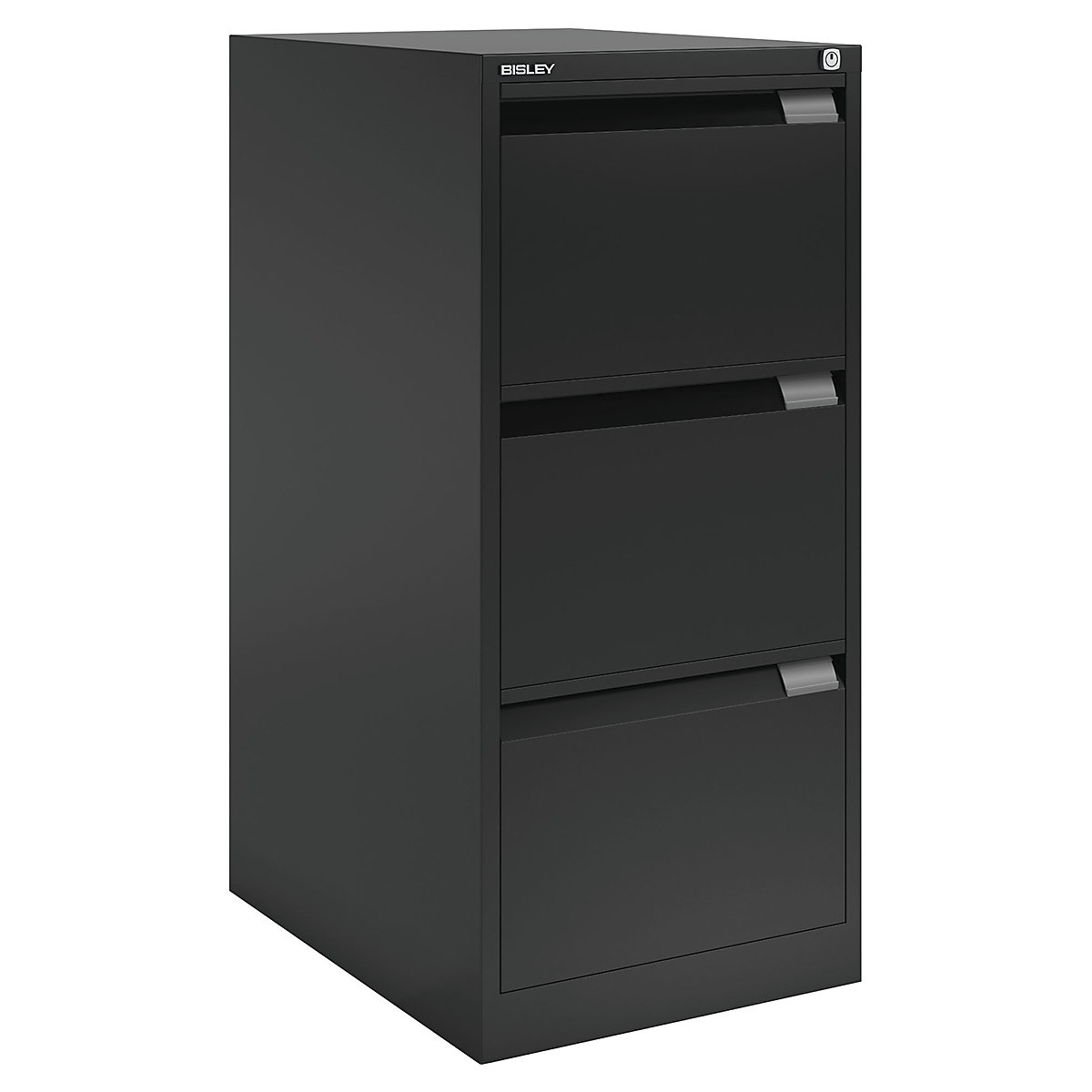 Bisley BS Filing Cabinets, Bisley BS Filing Cabinets, Bisley BS Filing Cabinets | 3 Drawer | Black-0