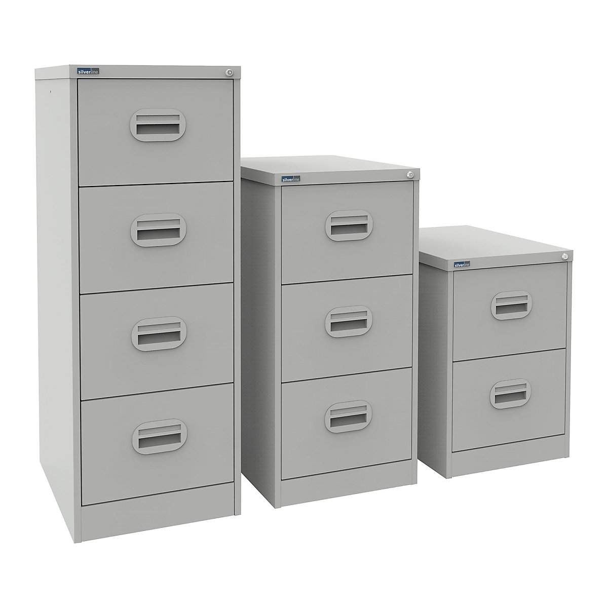 Silverline Kontrax Filing Cabinets (Product illustration 2)-1