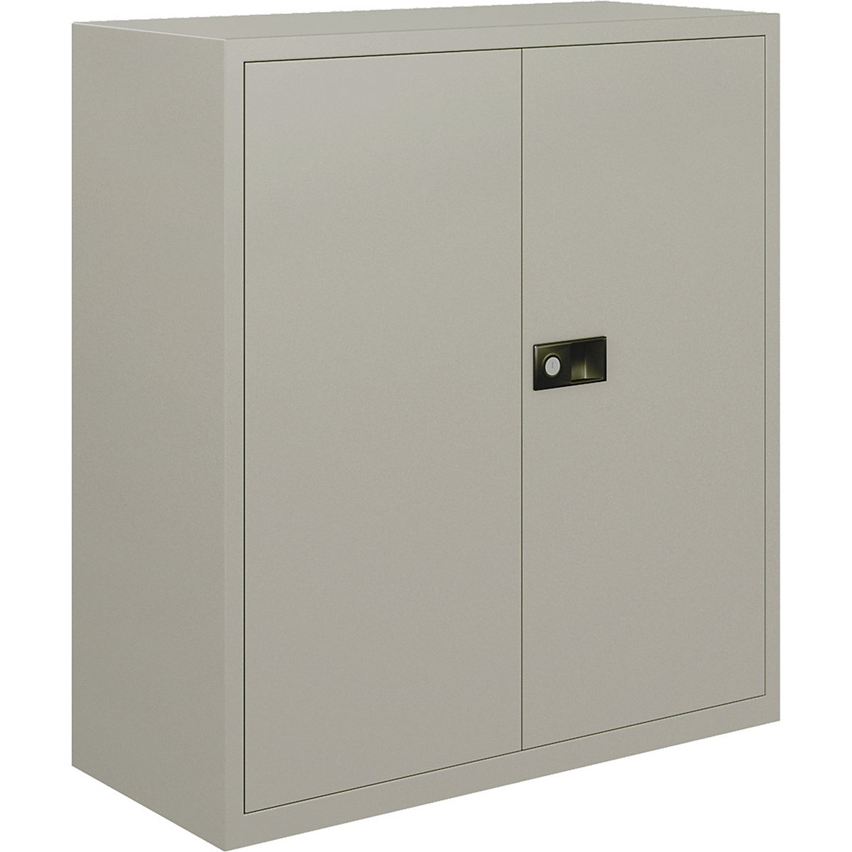 Bisley 2 Door Stationary Cupboards, Bisley 2 Door Stationary Cupboards, Bisley 2 Door Stationary Cupboards | 1000h x 914w x 400d mm | 1 Shelf | Goose Grey-0