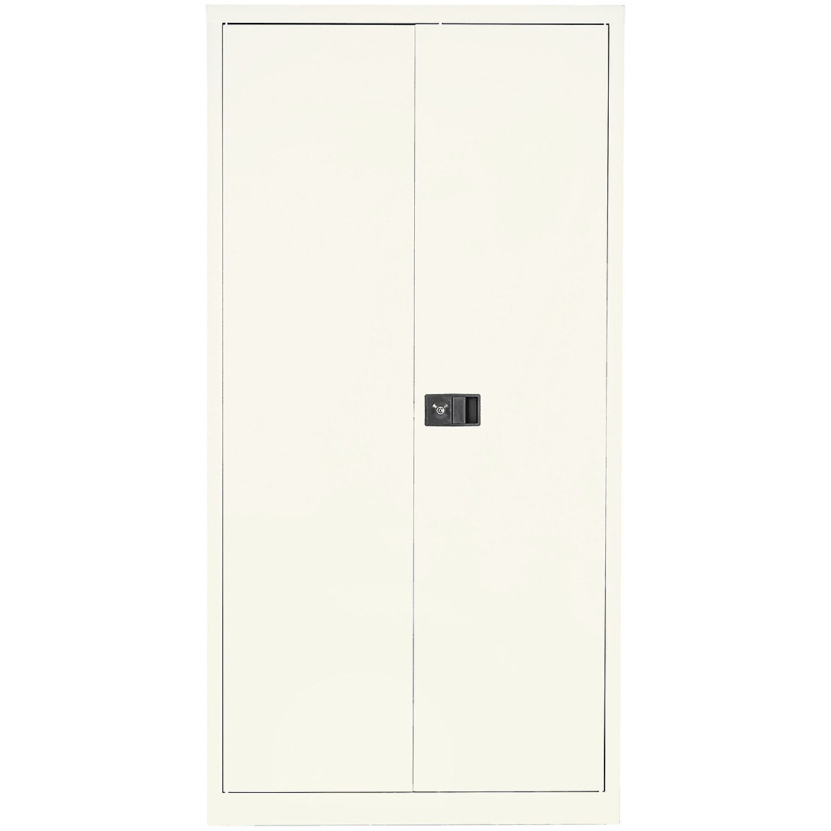 Bisley 2 Door Stationary Cupboards, Bisley 2 Door Stationary Cupboards, Bisley 2 Door Stationary Cupboards | 1806h x 914w x 400d mm | 3 Shelves | Traffic White-0