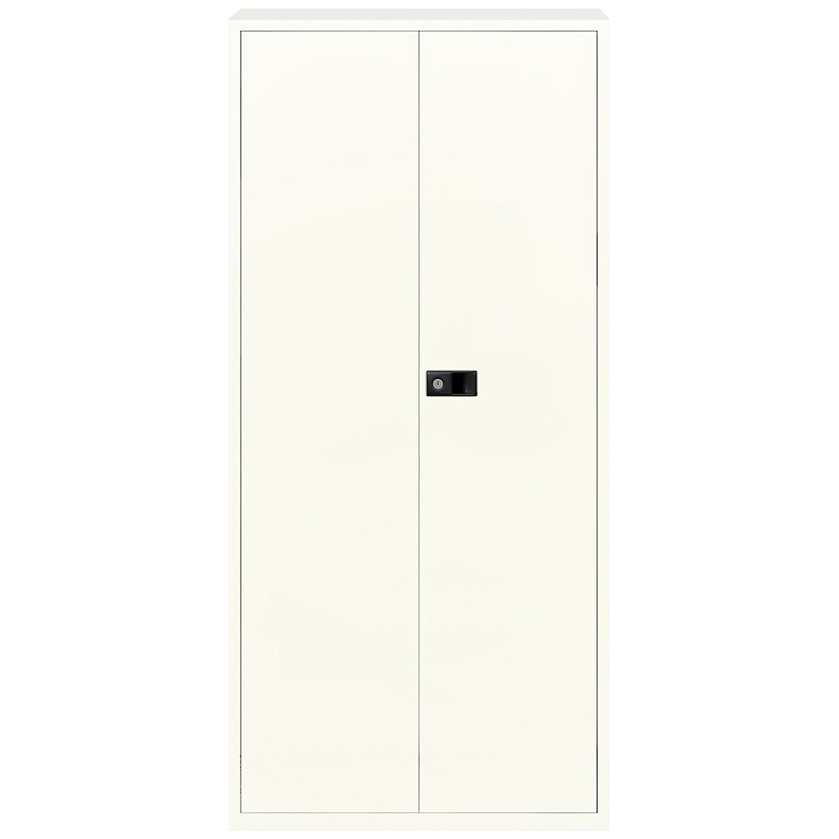 Bisley 2 Door Stationary Cupboards, Bisley 2 Door Stationary Cupboards, Bisley 2 Door Stationary Cupboards | 1950h x 914w x 400d mm | 4 Shelves | Traffic White-0