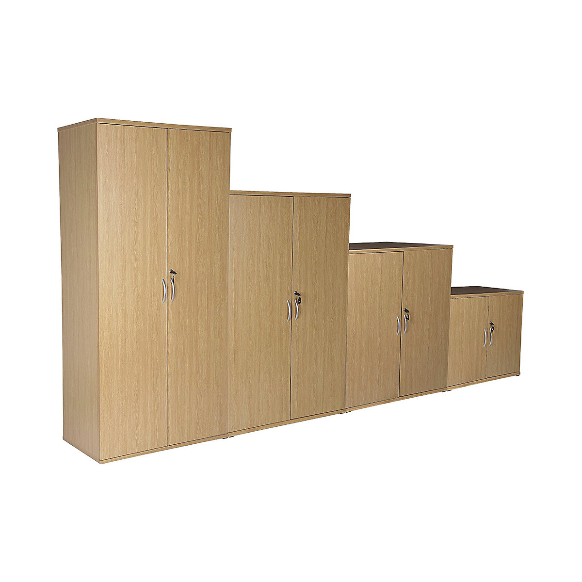 Karbon Large Volume Storage Cupboards, Karbon Large Volume Storage Cupboards, Karbon Large Volume Storage Cupboards 1204h x 940w x 530d mm | Oak-3