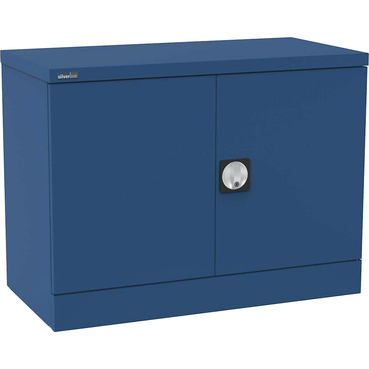 Silverline Kontrax Cupboards, Silverline Kontrax Cupboards, Silverline Kontrax Cupboards 1020h x 915w x 458d mm | Blue | Standard Delivery-0