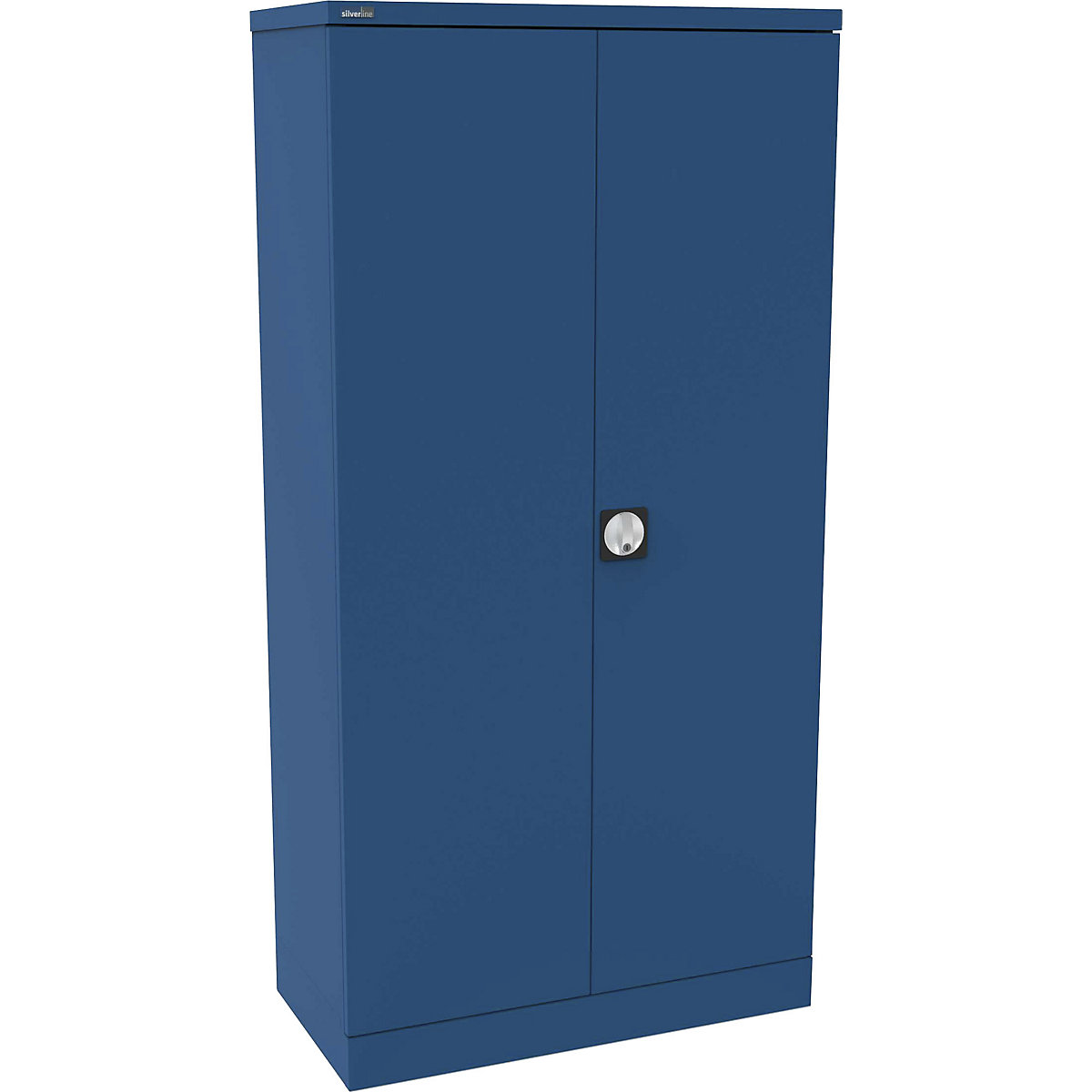 Silverline Kontrax Cupboards, Silverline Kontrax Cupboards, Silverline Kontrax Cupboards 1830h x 915w x 458d mm | Blue | Standard Delivery-0
