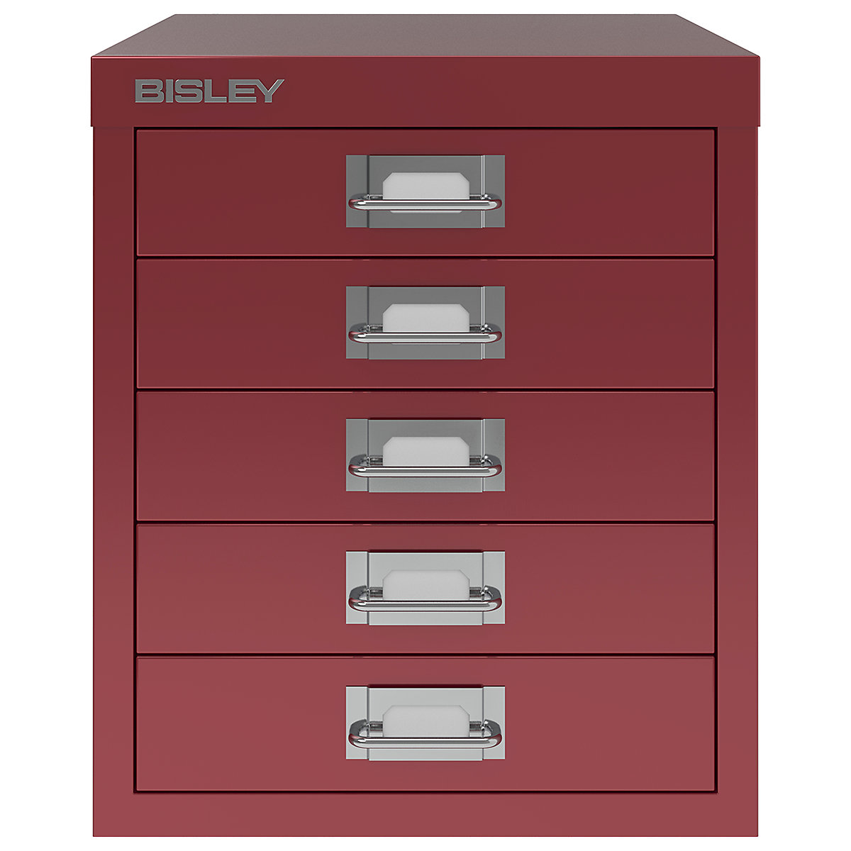 Bisley Multidrawer Storage Units, Bisley Multidrawer Storage Units, Bisley Multidrawer Storage Units | Cardinal Red | 5 Drawers-0