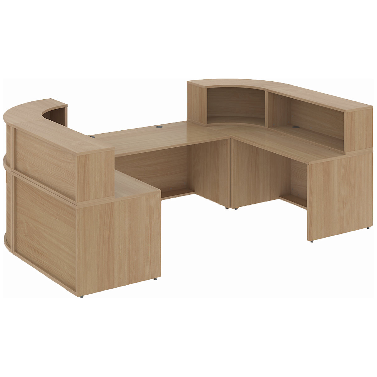 Denver Extra Large U-Shaped Reception Unit (Product illustration 3)-2