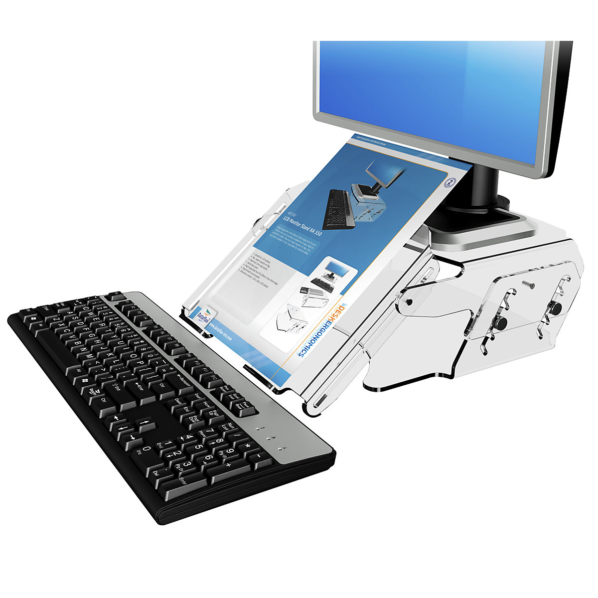 LCD monitor stand – Dataflex (Product illustration 2)-1