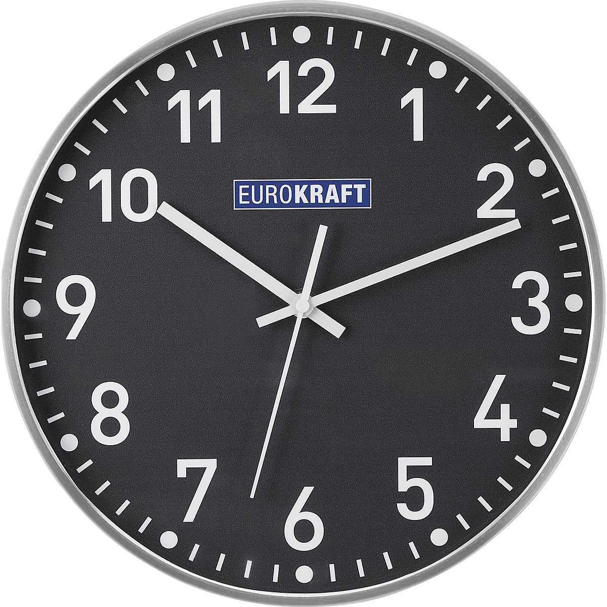 Wall clock, Ø 300 mm – eurokraft pro