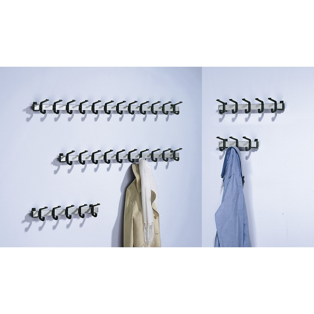 Coat rail, aluminium (Product illustration 2)-1