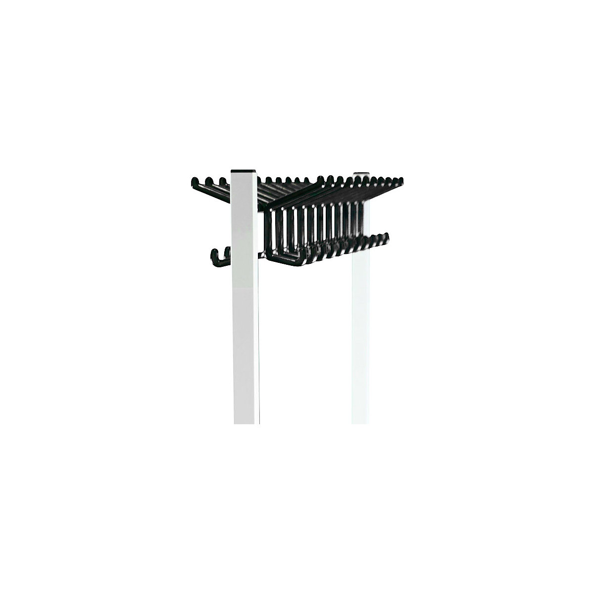 Mobile coat stand – eurokraft basic (Product illustration 5)-4