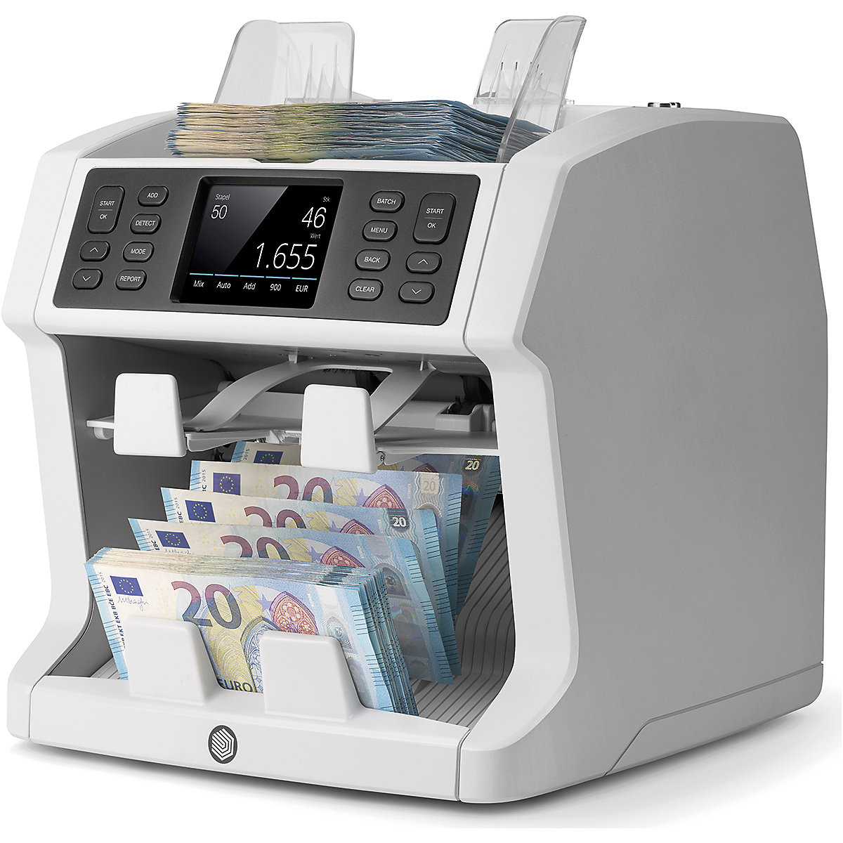 Counting machine for unsorted counting with sorting function – Safescan (Product illustration 3)-2