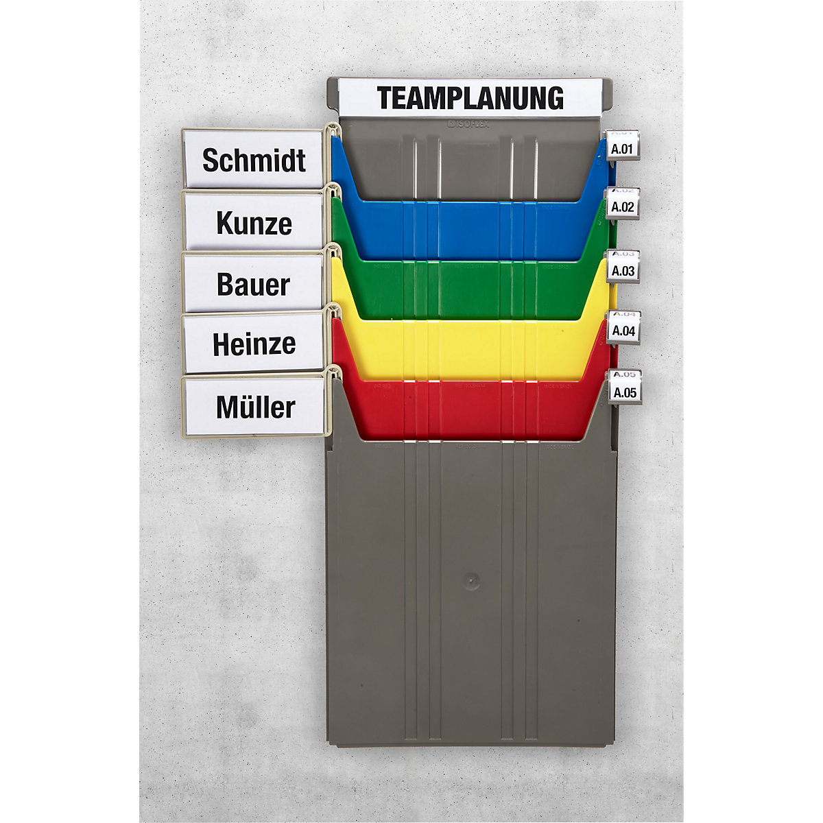 FLAT wall-mounted sorting system (Product illustration 10)-9