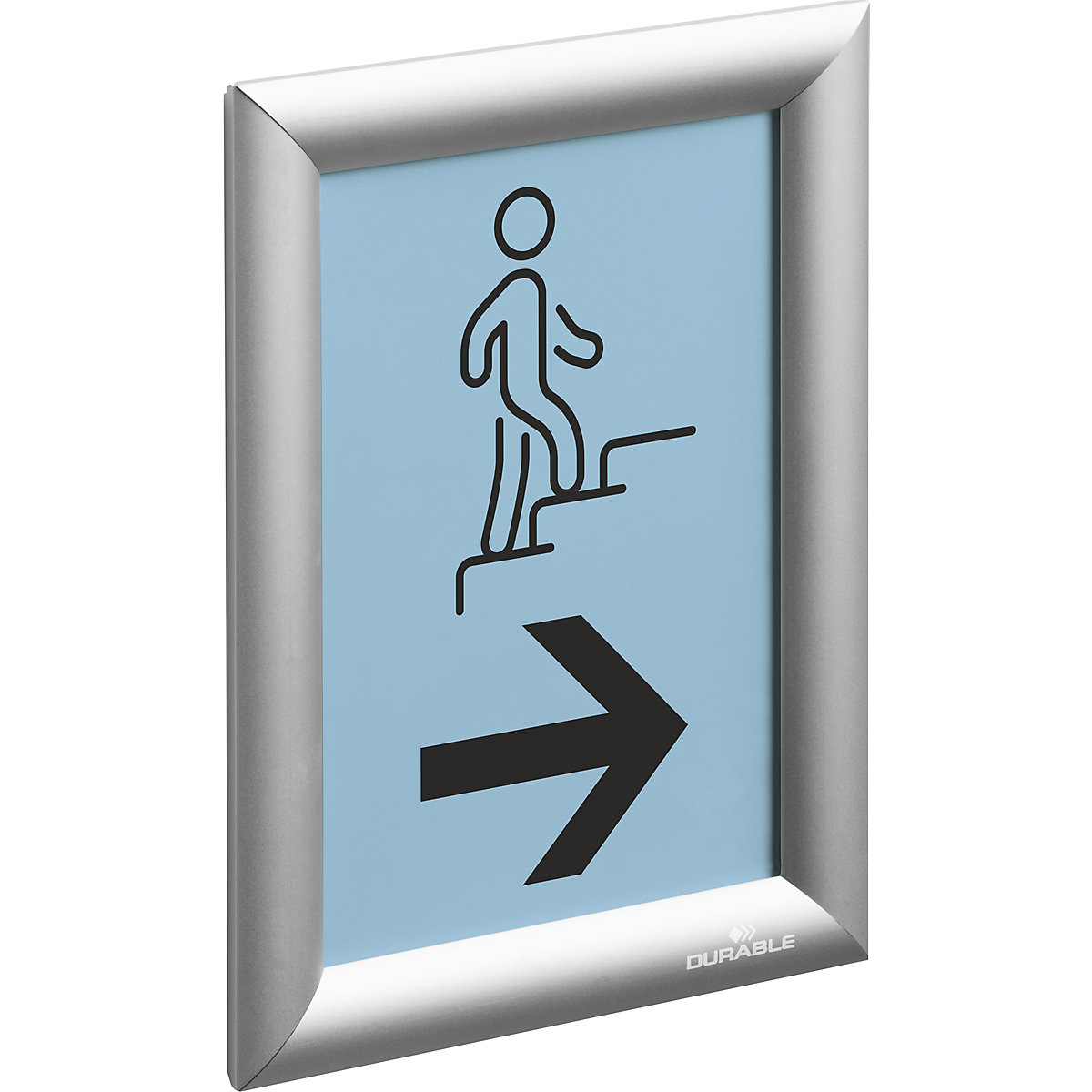 Snap frame aluminium – DURABLE (Product illustration 2)-1