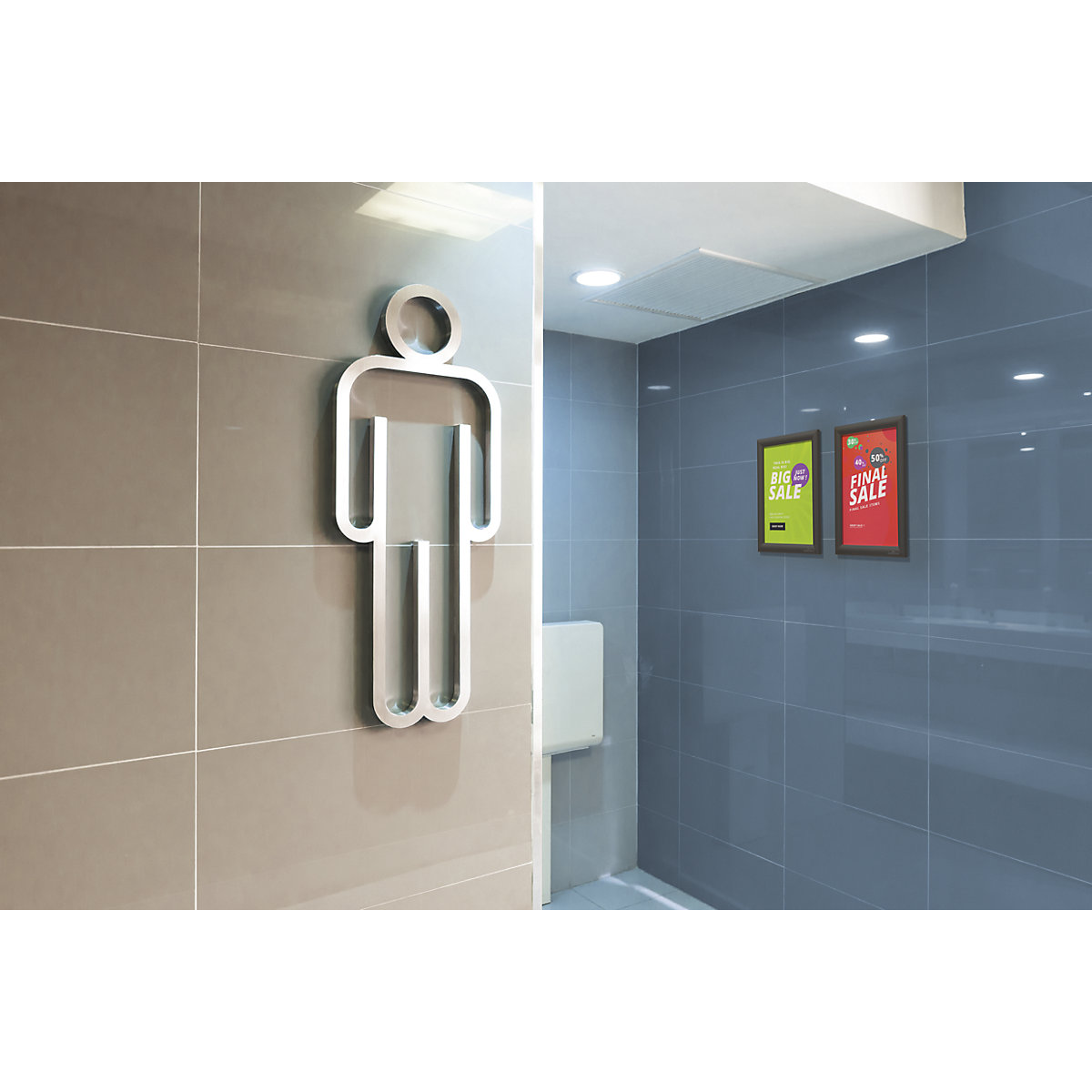 Snap frame aluminium – DURABLE (Product illustration 5)-4