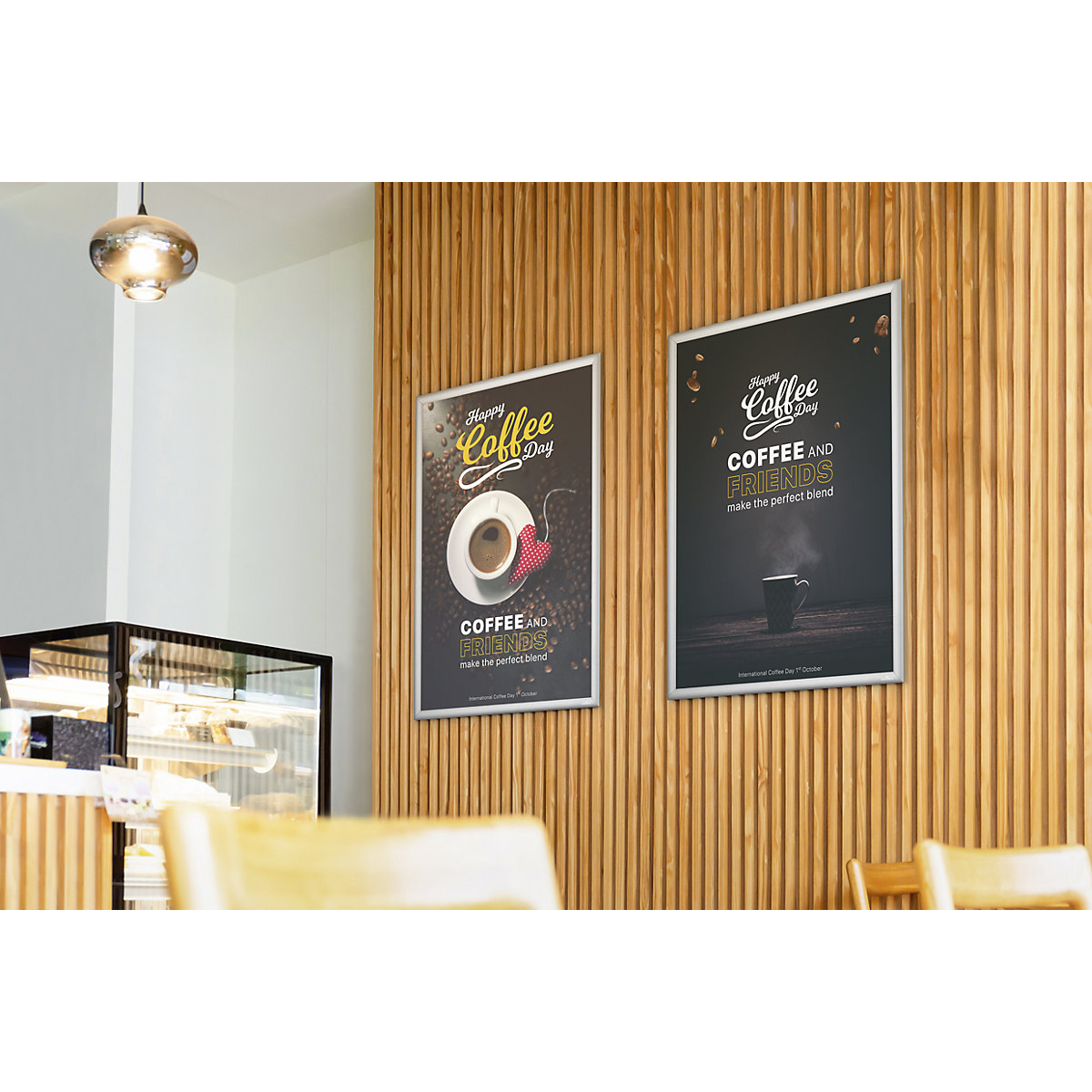 Snap frame aluminium – DURABLE (Product illustration 2)-1