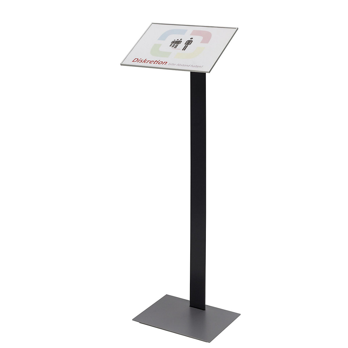MADRID Silver Line™ info stand (Product illustration 4)-3