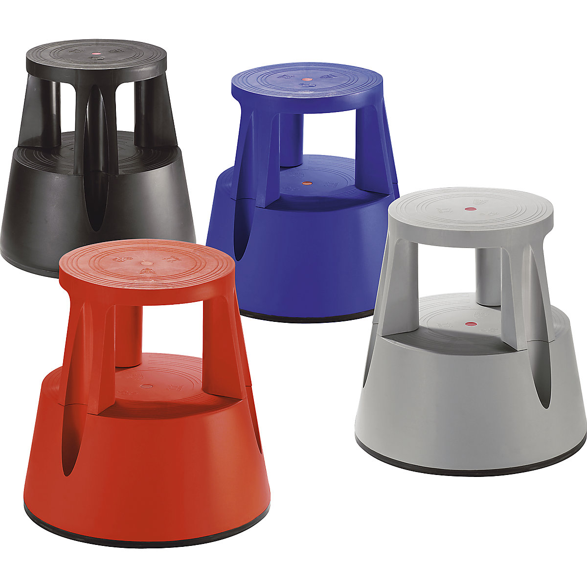 Kick stool made of shatterproof plastic – Twinco (Product illustration 2)-1