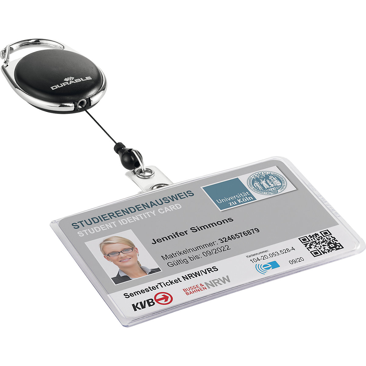 ID badge cover with YOYO STYLE – DURABLE (Product illustration 4)-3