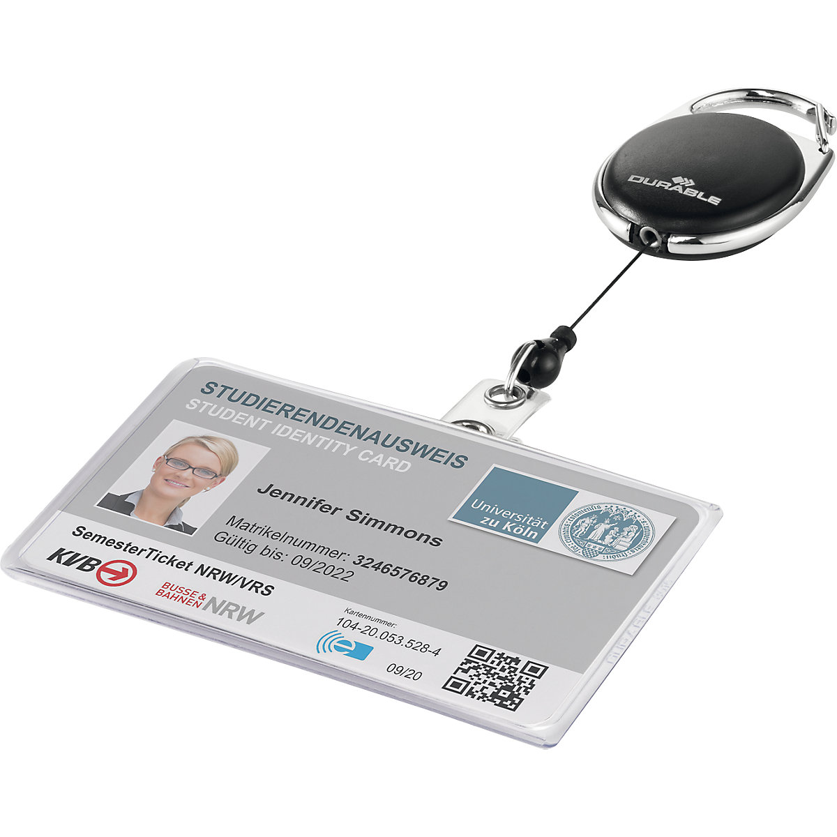 ID badge cover with YOYO STYLE – DURABLE (Product illustration 3)-2