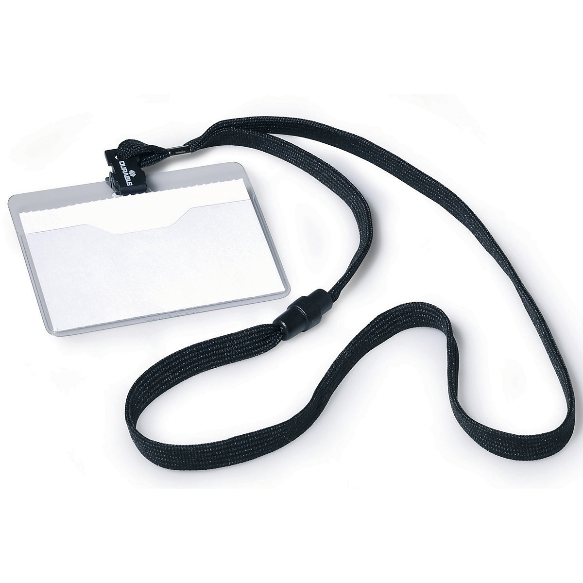 Name badge with fabric strap - DURABLE